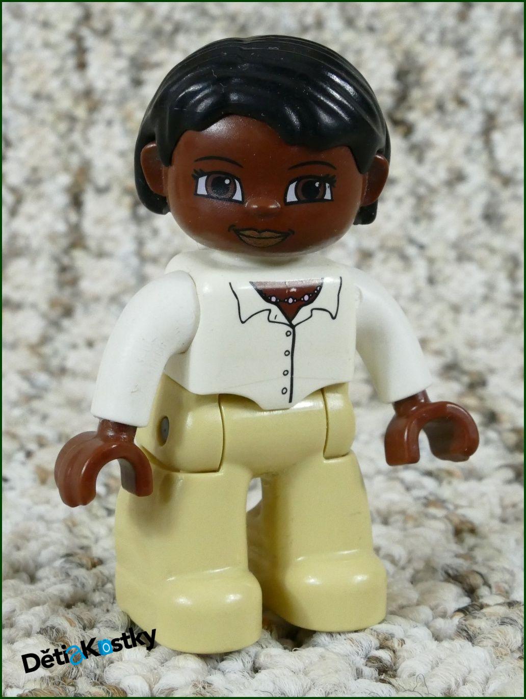 Lego® Duplo® Figurka Černoška v Bílém