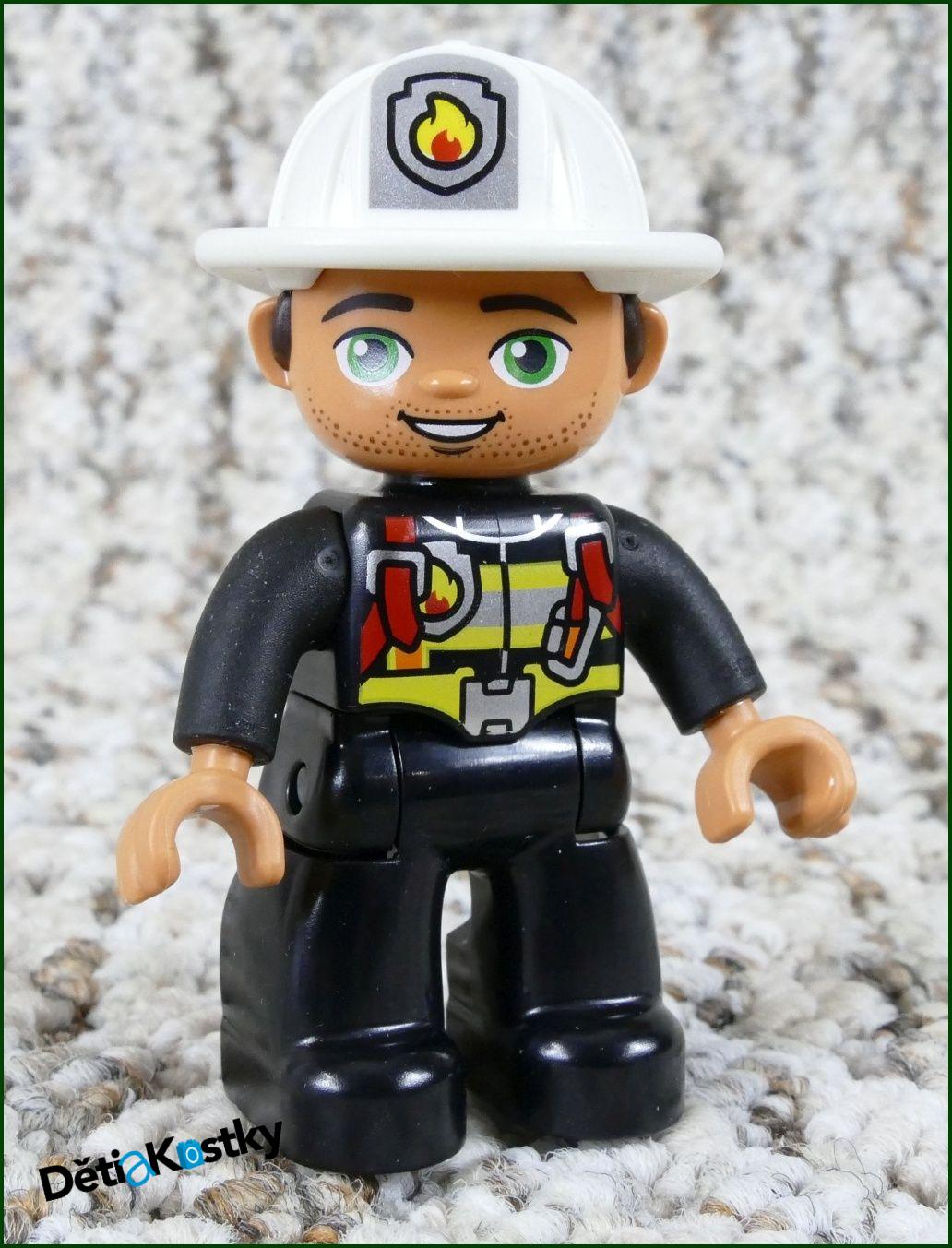 Lego® Duplo® Figurka Hasič s Přilbou