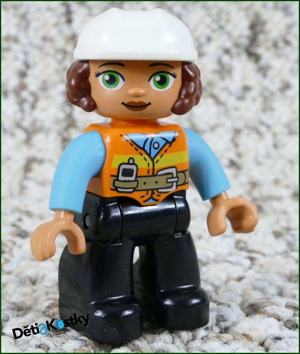 Lego® Duplo® Figurka Dělnice s Páskem