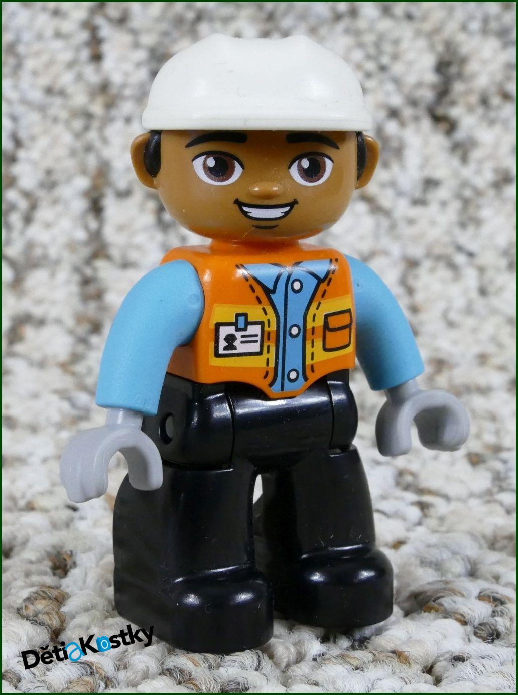Lego® Duplo® Figurka Dělník s Visačkou