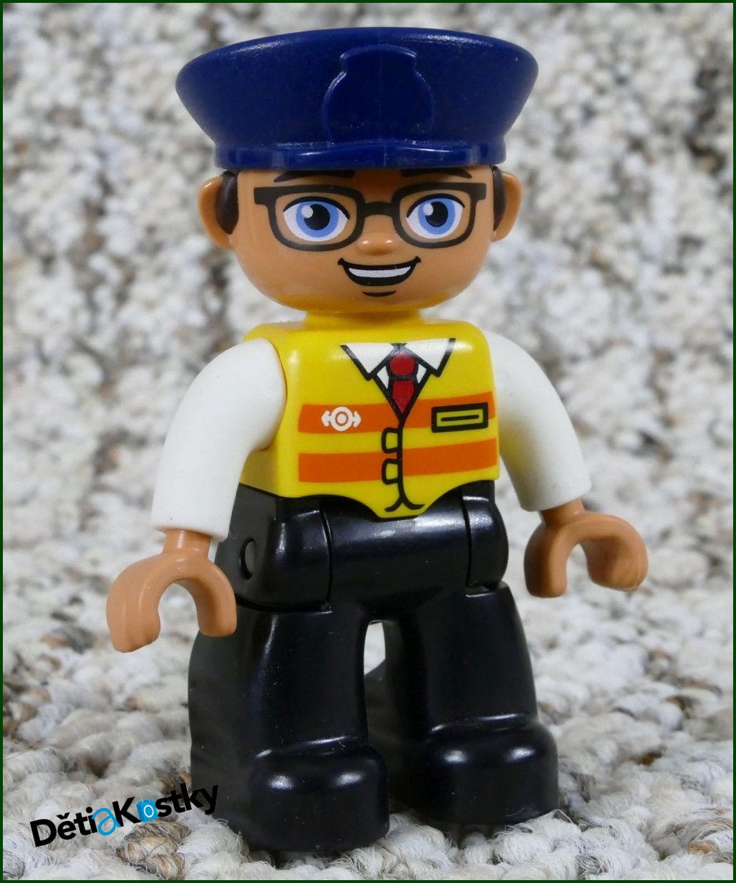 Lego® Duplo® Figurka Strojvedoucí Ve Žlutém