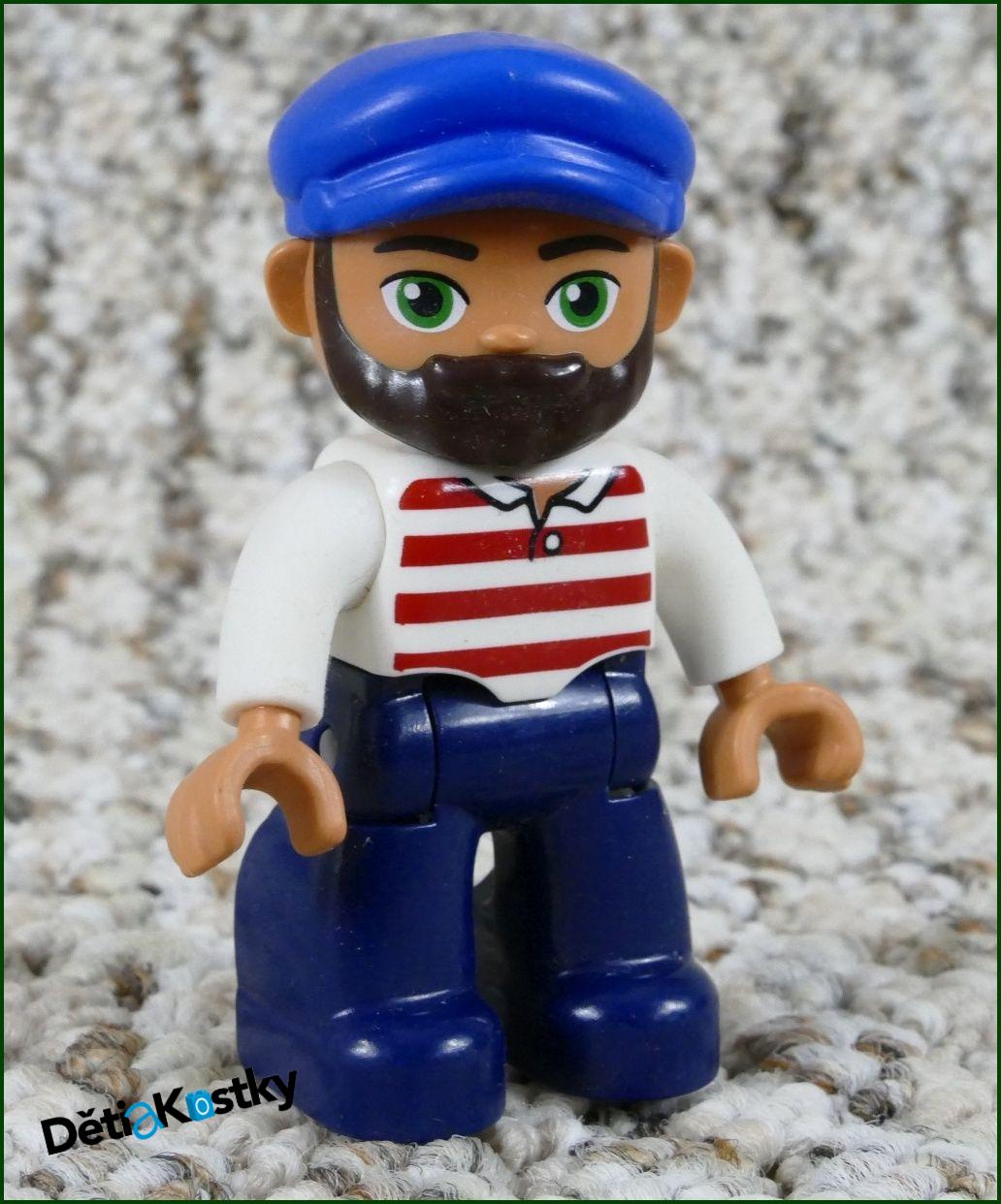 Lego® Duplo® Figurka Námořníka s Vousy