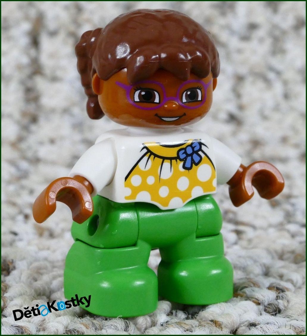 Lego® Duplo® Figurka Dítě s Brýlemi v Bílém