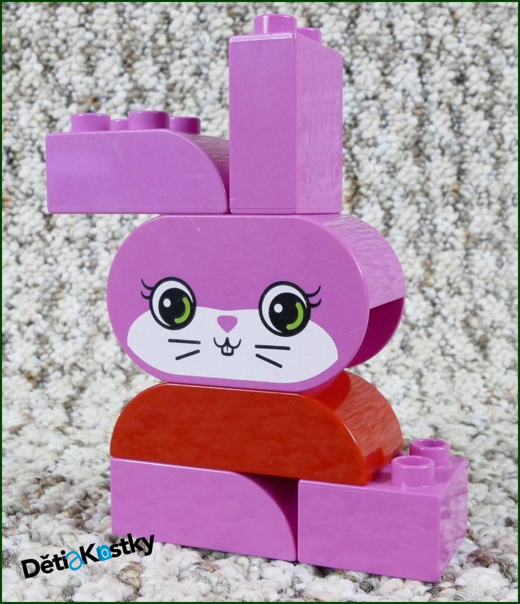 Lego® Duplo® Zvířátko z Kostek - Zajíček