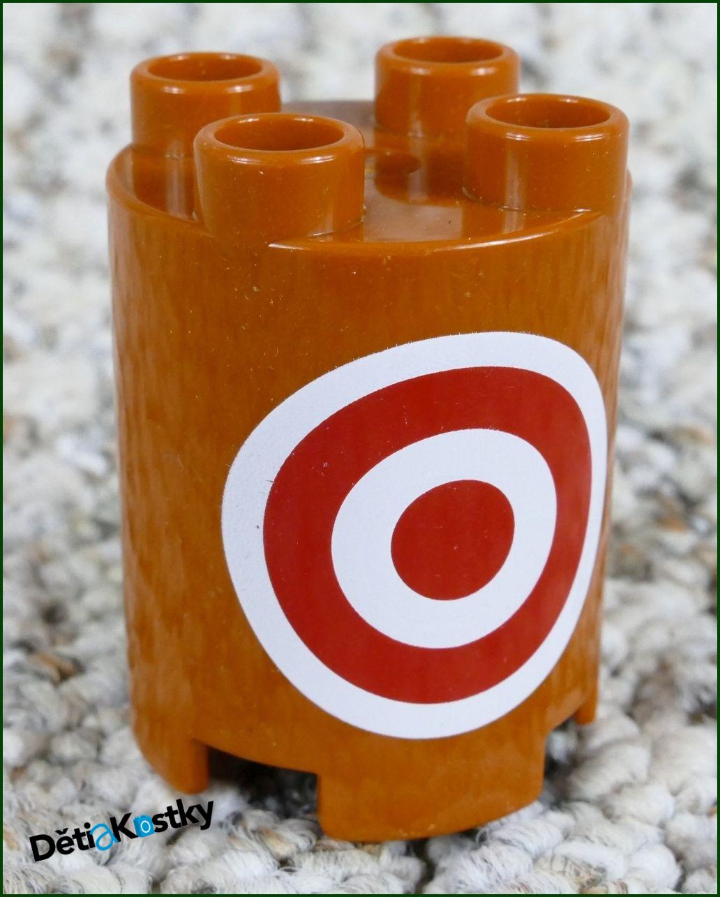 Lego® Duplo® Váleček Hnědý Terč