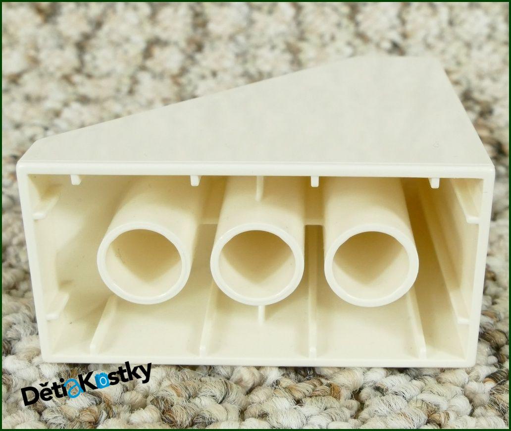 Lego® Duplo® Kostka 4x2x6 Zkosená Vysoká Bílá