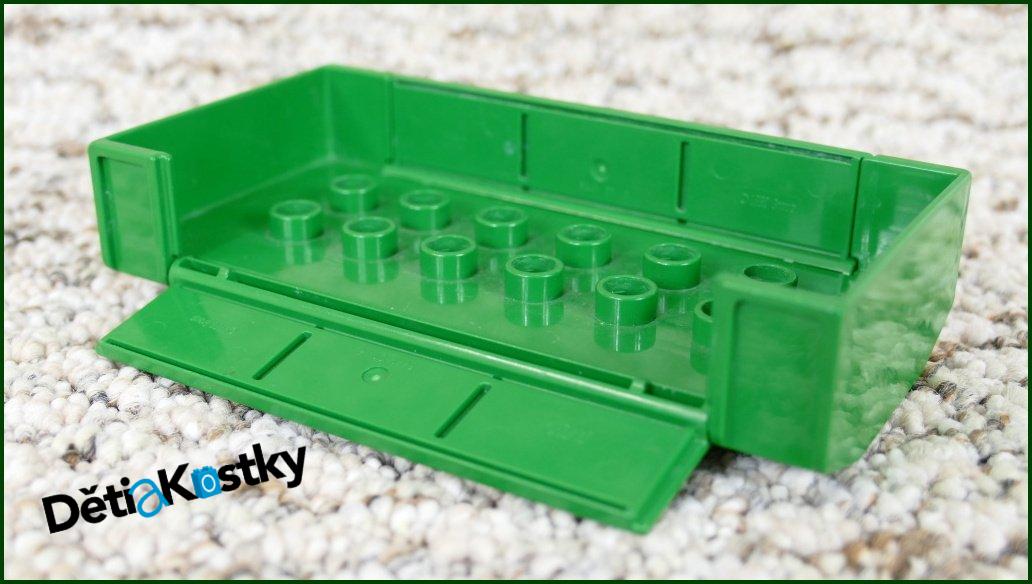Lego® Duplo® Korba s Bočnicemi Zelená