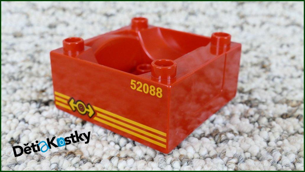 Lego® Duplo® Korba Červená 4x4 s Číslem 52088