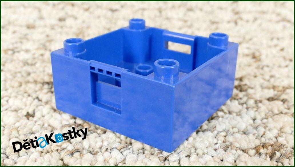 Lego® Duplo® Korba Modrá 4x4 Bez Potisku