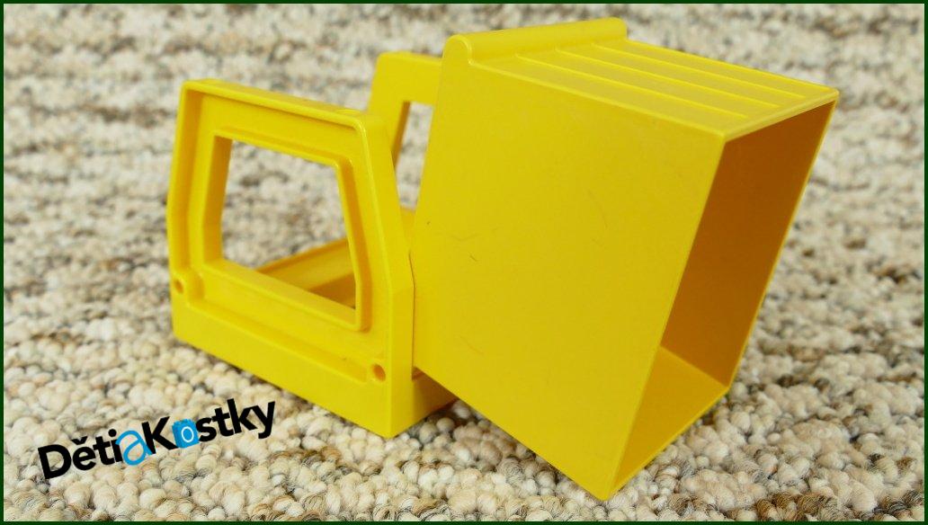 Lego® Duplo® Kontejner Vyklápěcí Žlutý 4x4 Žlutý Rám