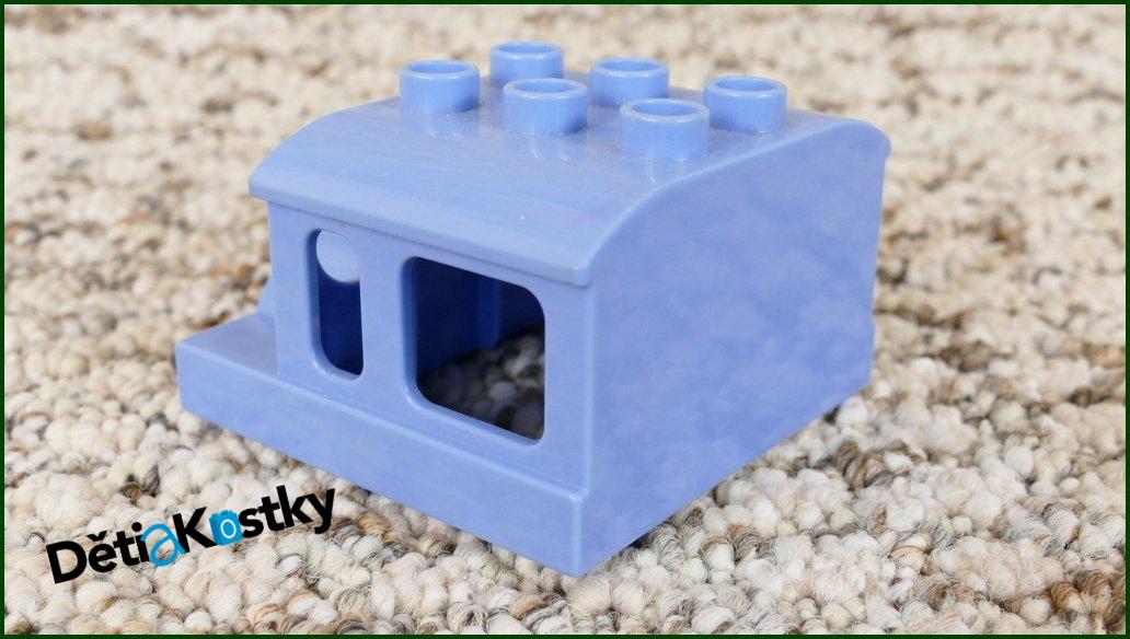 Lego® Duplo® Střecha pro Parní Mašinky 4x4 Světle Modrá