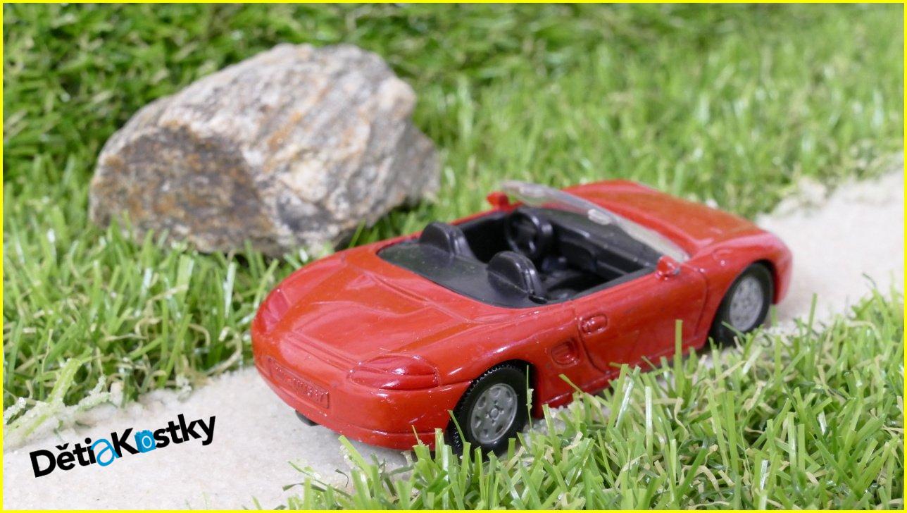 Kovový Model - Angličák Siku Autíčko Porsche Boxter - Bez Střechy