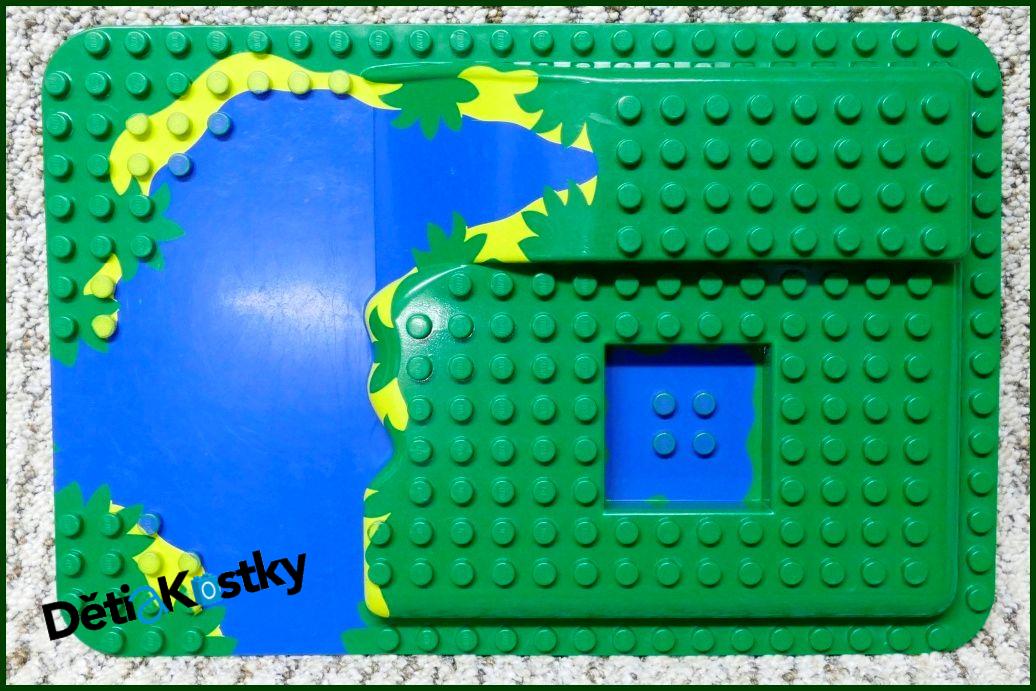 Lego® Duplo® 3D Podložka/Deska 16x24 s Řekou a Jezírkem