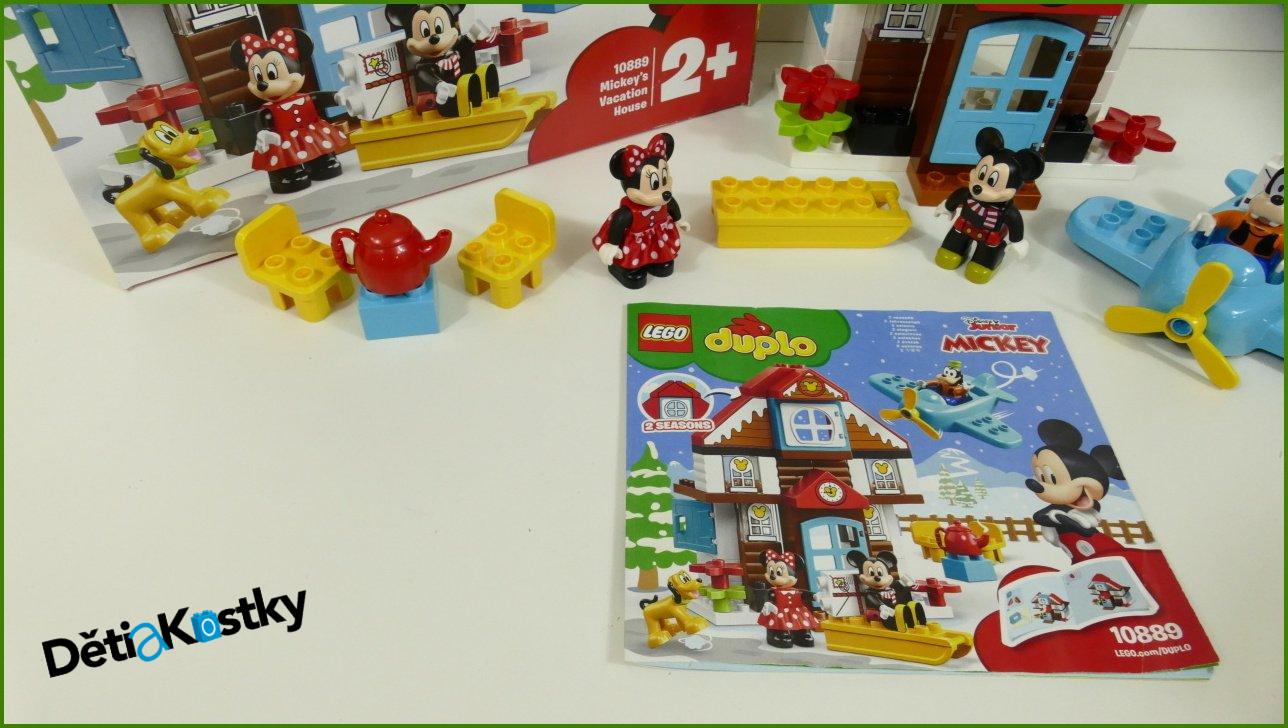 Lego® Duplo® Set 10889 Mickeyho Prázdninový Dům - Viz Popis
