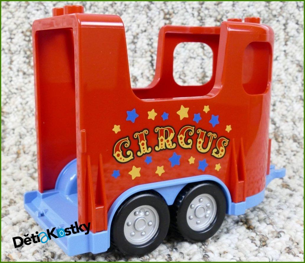 Lego® Duplo® Vůz pro Přepravu Koní Cirkus Bez Rampy