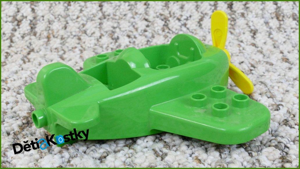 Lego® Duplo® Letadlo Malé Zelené Bez Podvozku