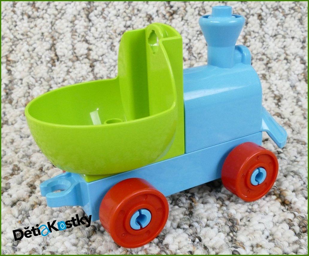 Lego® Duplo® Mašinka Parní Ruční Tyrkysová-Limetka