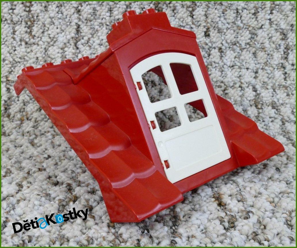 Lego® Duplo® Domeček - Červená Střecha Bez Bočnic