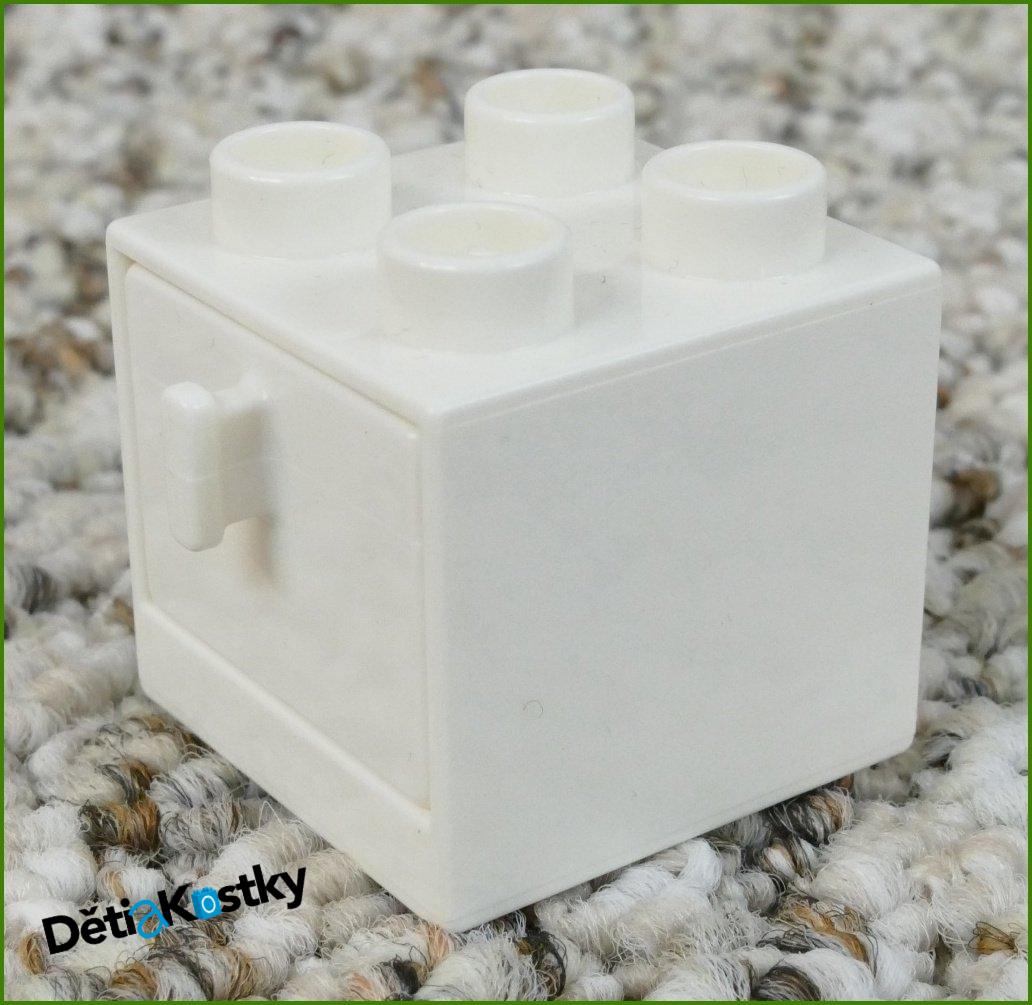 Lego® Duplo® Skříňka Malá Bílá/Bílý Šuplík