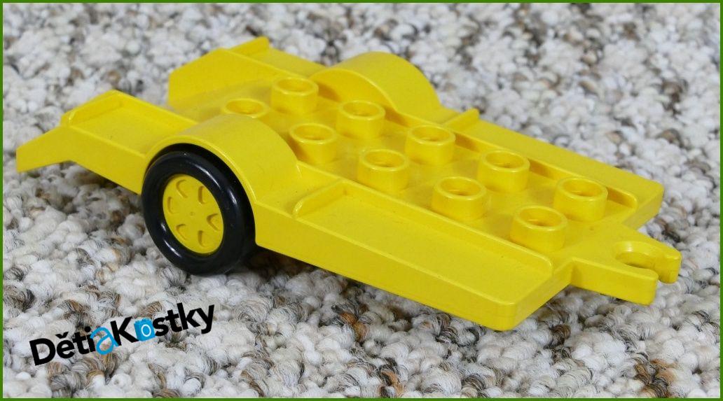Lego® Duplo® Přívěsný Vozík Žlutý Pro Přepravu Autíček
