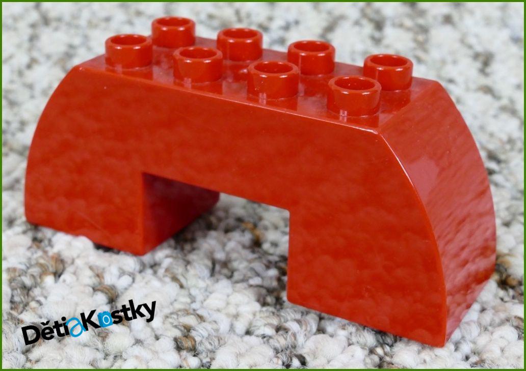 Lego® Duplo® Kostka Klenba 2x6 Červená