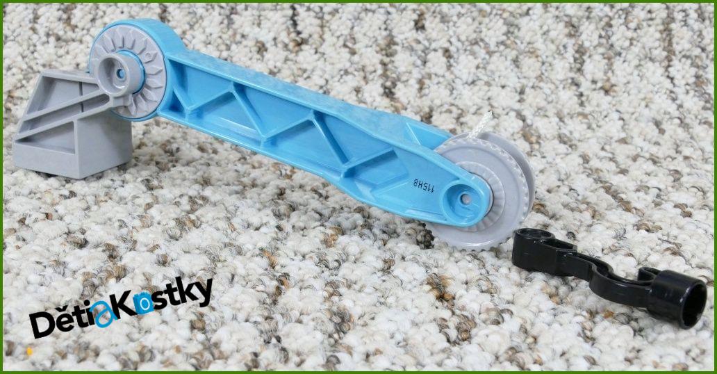 Lego® Duplo® Naviják/Rameno Tyrkysové s Navijákem