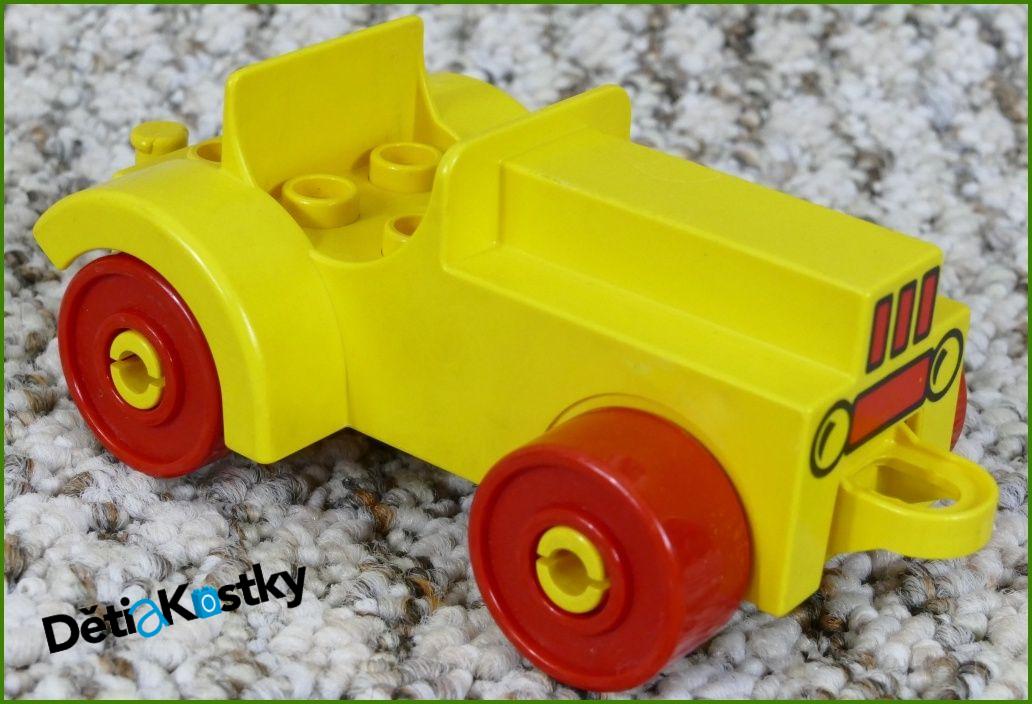 Lego® Duplo® Traktor Malý Žlutý - Starší Typ