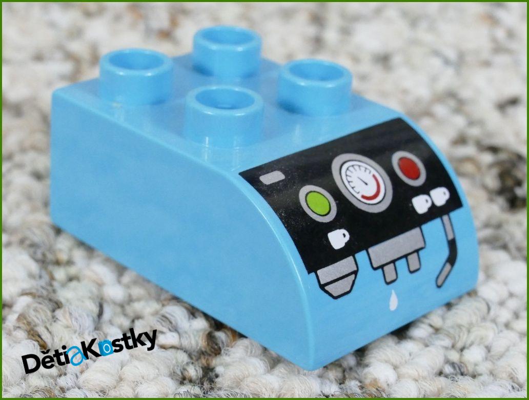 Lego® Duplo® Kostka 2x3 Zaoblená Tyrkysová - Kávovar