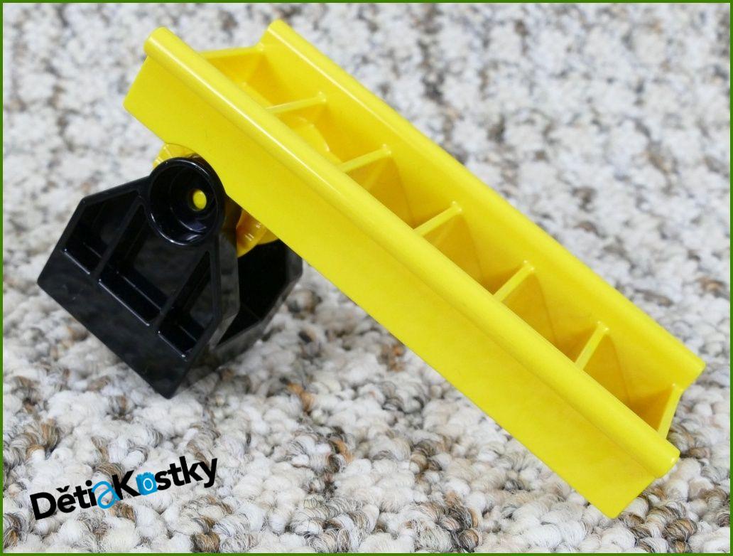 Lego® Duplo® Žebřík Žlutý s Černým Podstavcem Novější Typ