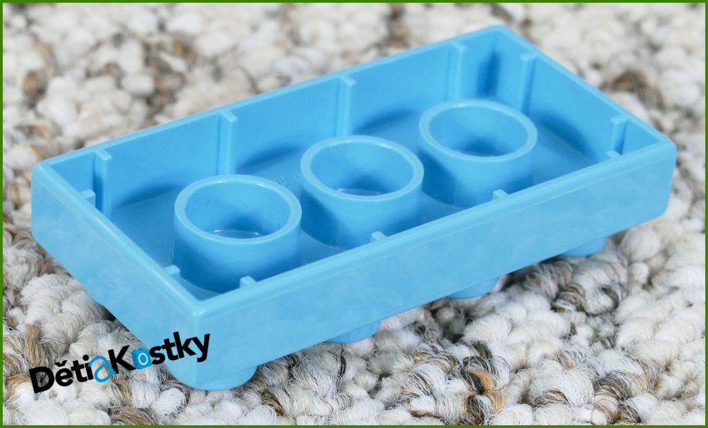 Lego® Duplo® Podložka/Destička 2x4 Tyrkysová