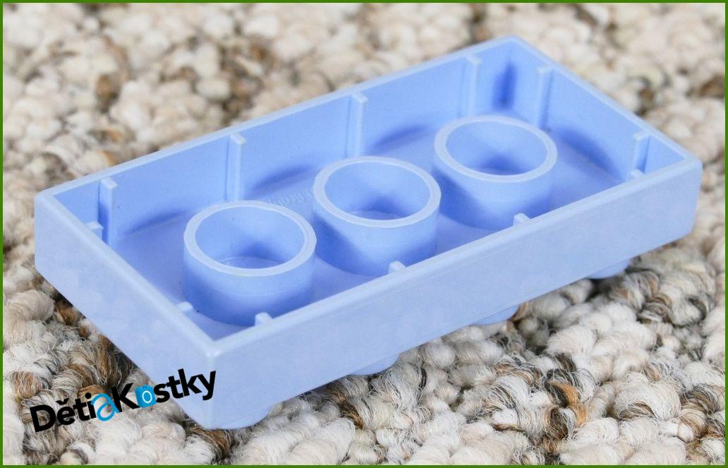 Lego® Duplo® Podložka/Destička 2x4 Světlounce Modrá