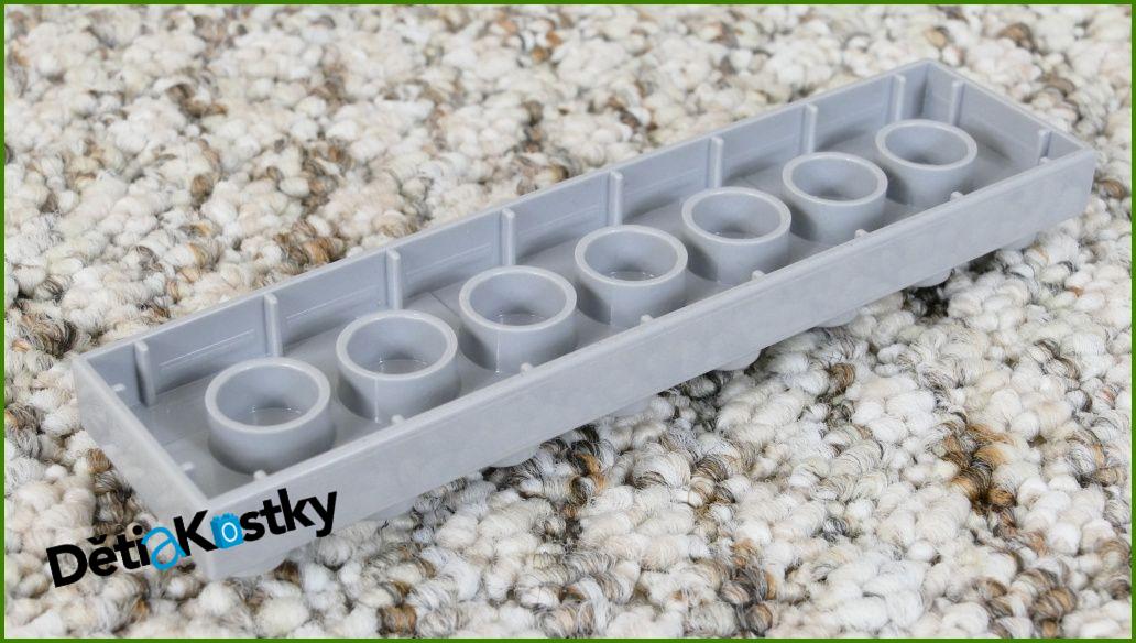 Lego® Duplo® Podložka/Destička 2x8 Světle Šedá