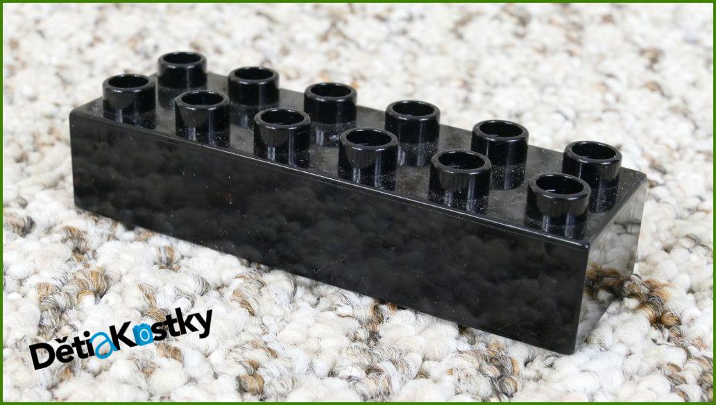 Lego® Duplo® Kostka 2x6 Černá
