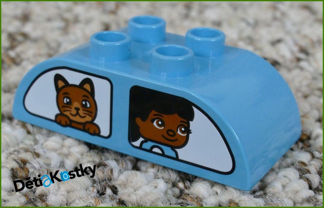 Lego® Duplo® Kostka 2x4 Zaoblená Tyrkysová - Děti a Zvířátka