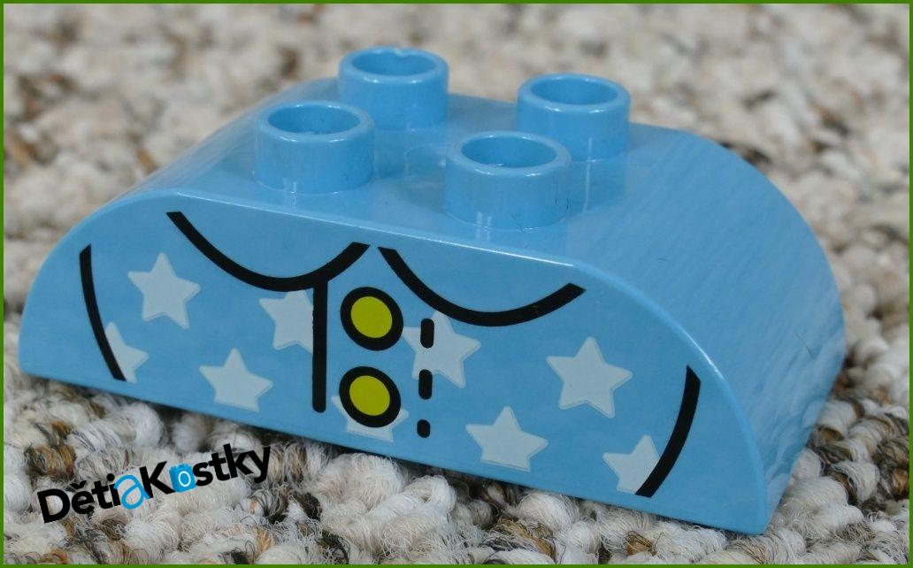 Lego® Duplo® Kostka 2x4 Zaoblená Tyrkysová - Košile