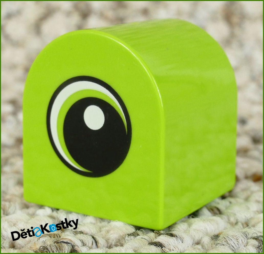 Lego® Duplo® Kostka Limetka Zakulacená 2x2 Oko