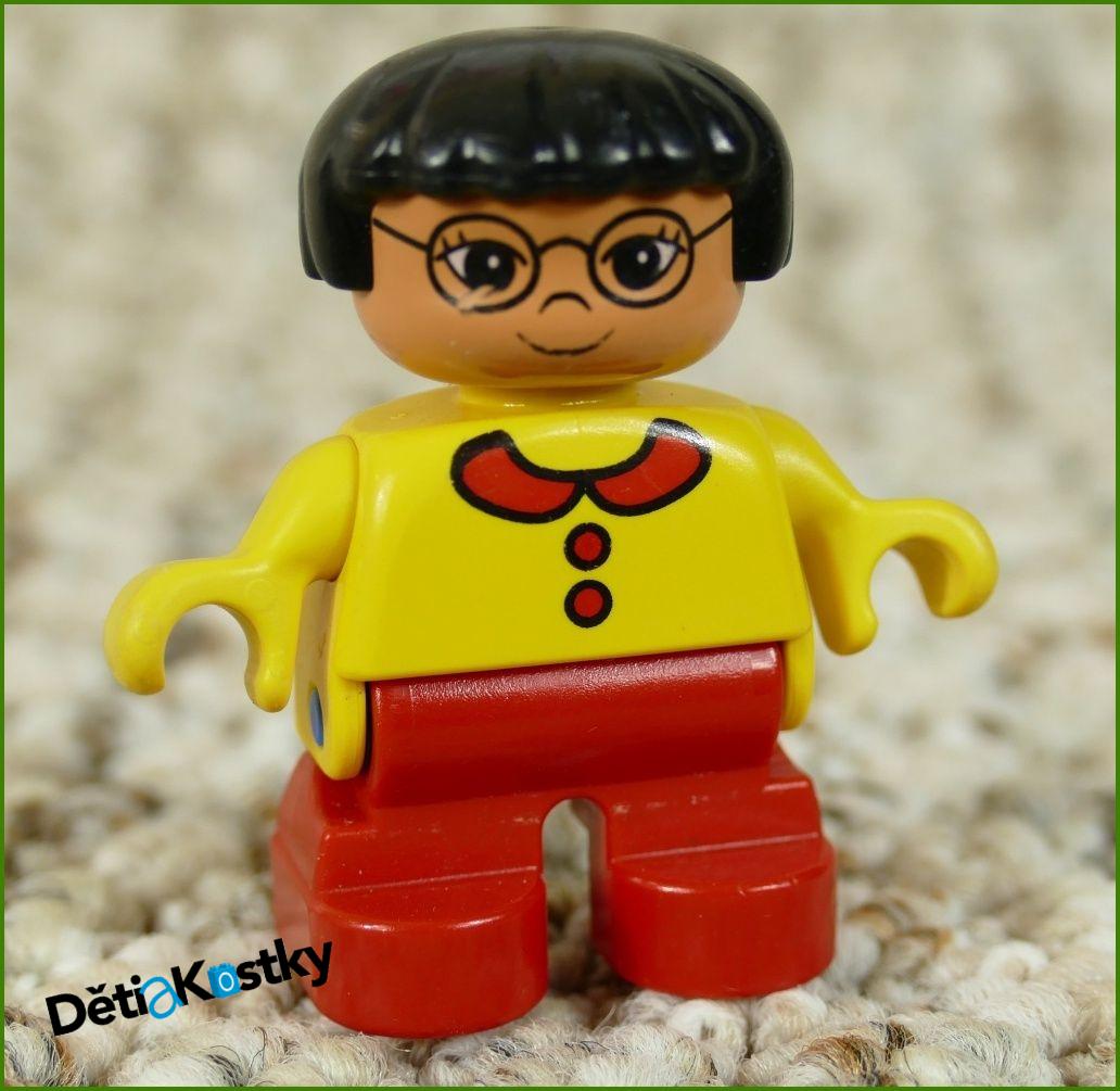 Lego® Duplo® Figurka Dítě Holčička s Brýlemi