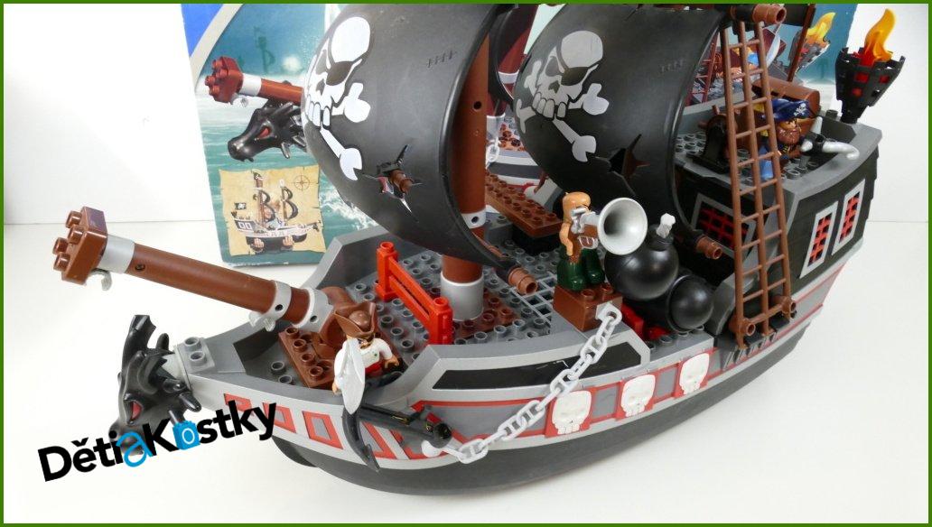 Lego® Duplo® 7880 - Pirátská Loď s Krabicí a Návodem
