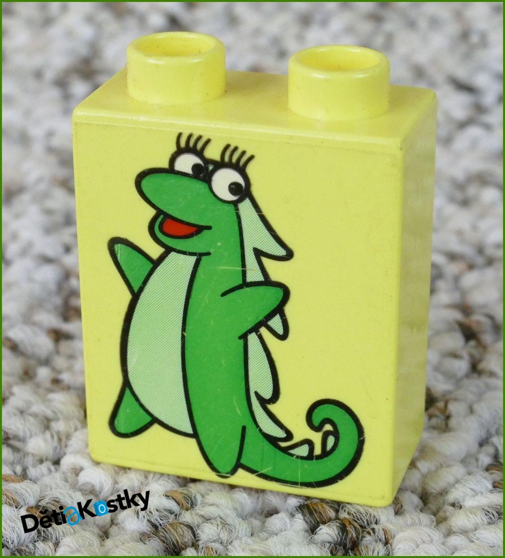 Lego® Duplo® Kostka 1x2x2 Světle Žlutá - Isa
