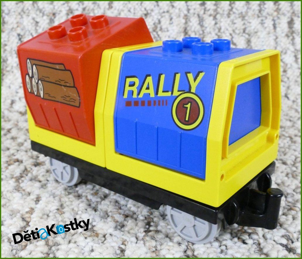 Lego® Duplo® Vagon Černý Podvozek - Rally a Dřevo