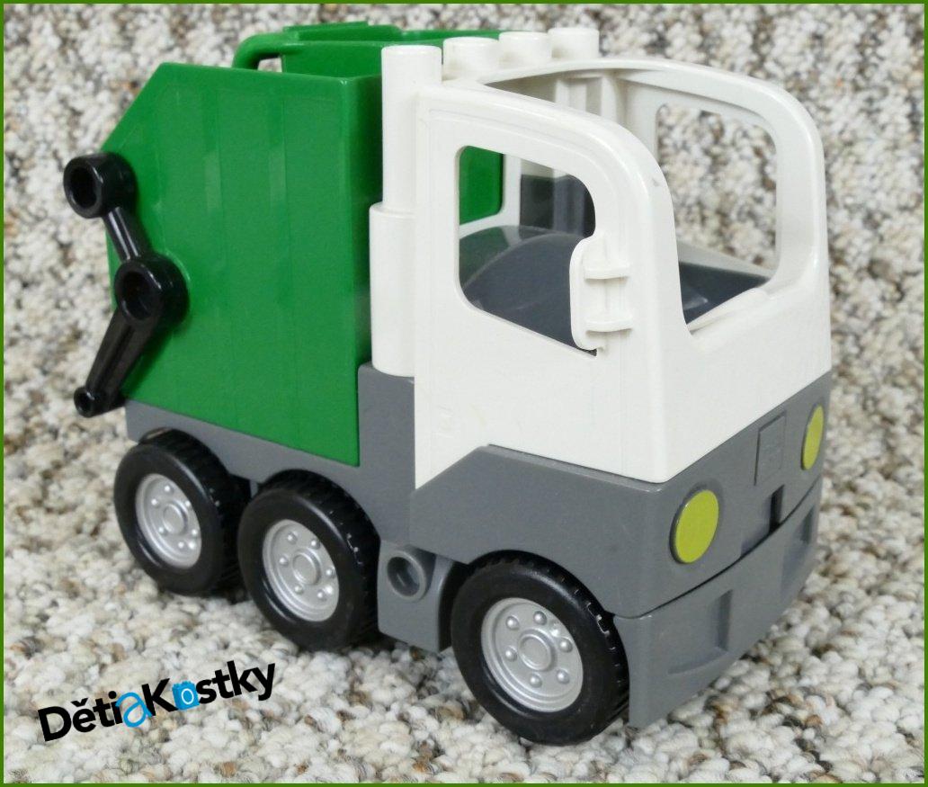 Lego® Duplo® Popeláři / Náklaďák Bílý/Zelený
