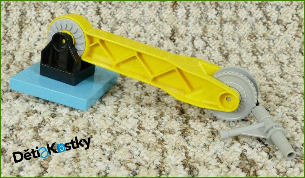 Lego® Duplo® Naviják Žlutý s Otočným Tyrkysovým Podstavcem