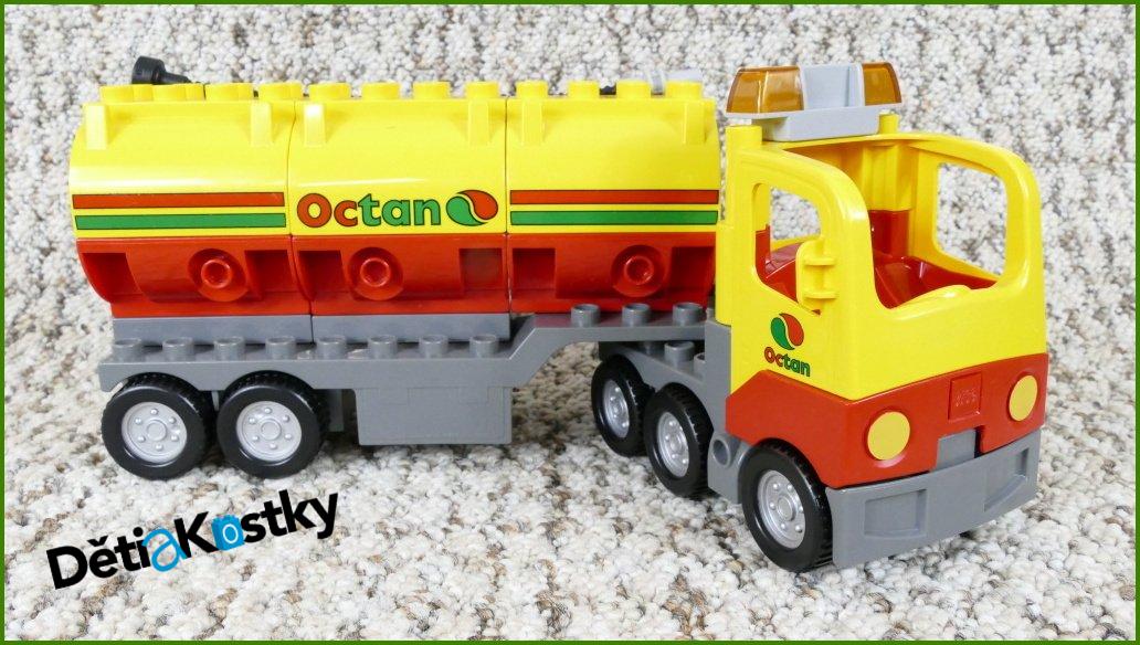 Lego® Duplo® Nákladní Auto - Cisterna Octan s Cisternami