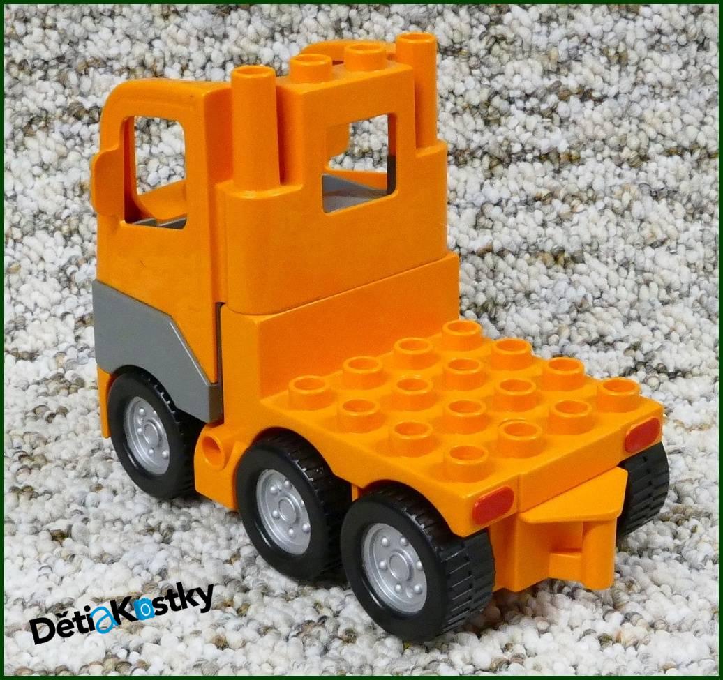 Lego® Duplo® Tahač Oranžový/Oranžový Podvozek