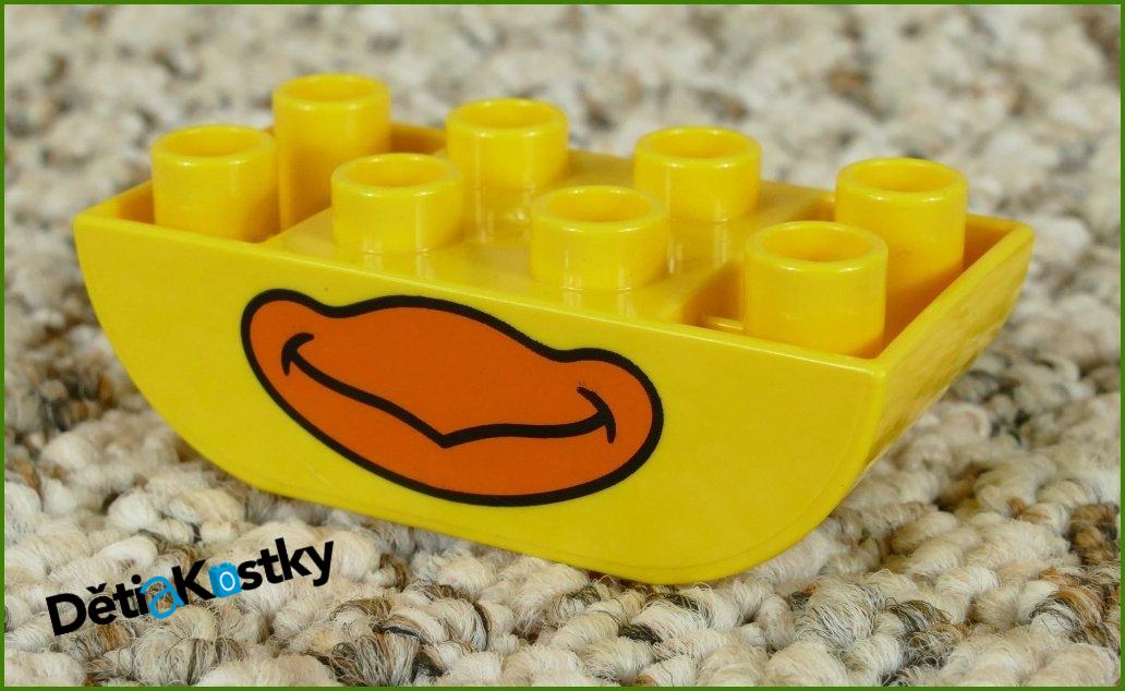 Lego® Duplo® Kostka 2x4 Žlutá Invert - Zobáček