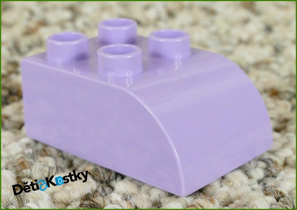 Lego® Duplo® Kostka 2x3 Zkosená Světle Fialková