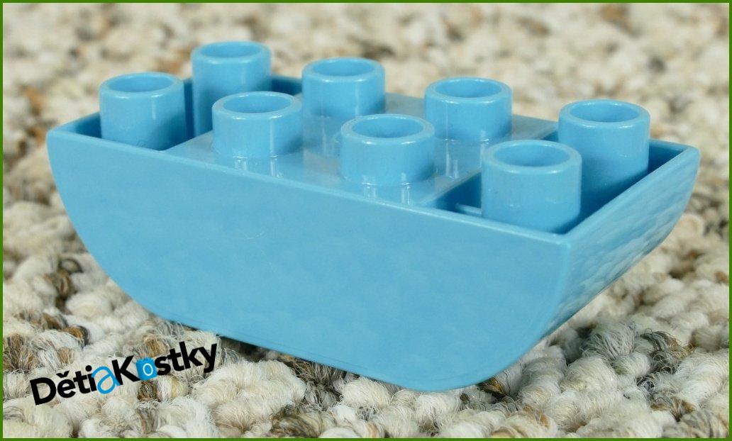 Lego® Duplo® Kostka 2x4 Zaoblená Invert - Tyrkysová