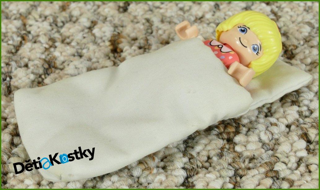 Lego® Duplo® Peřinka Světlounce Modrá/Bílá Dlouhá