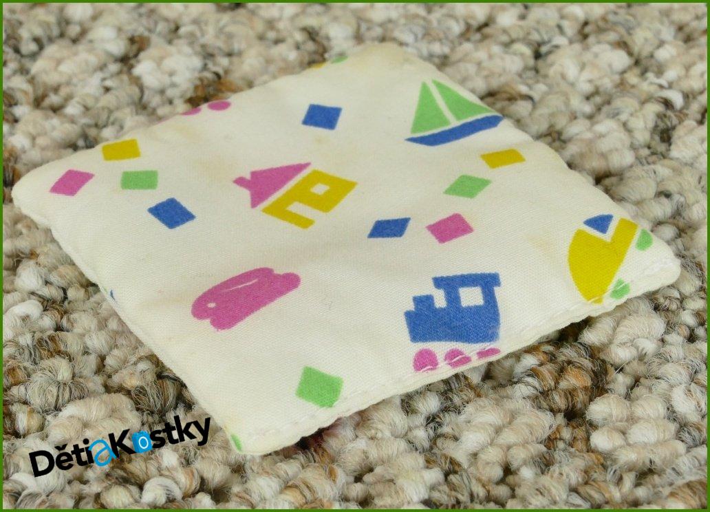 Lego® Duplo® Polštář Bílý s Vláčkem, Domečkem apod.
