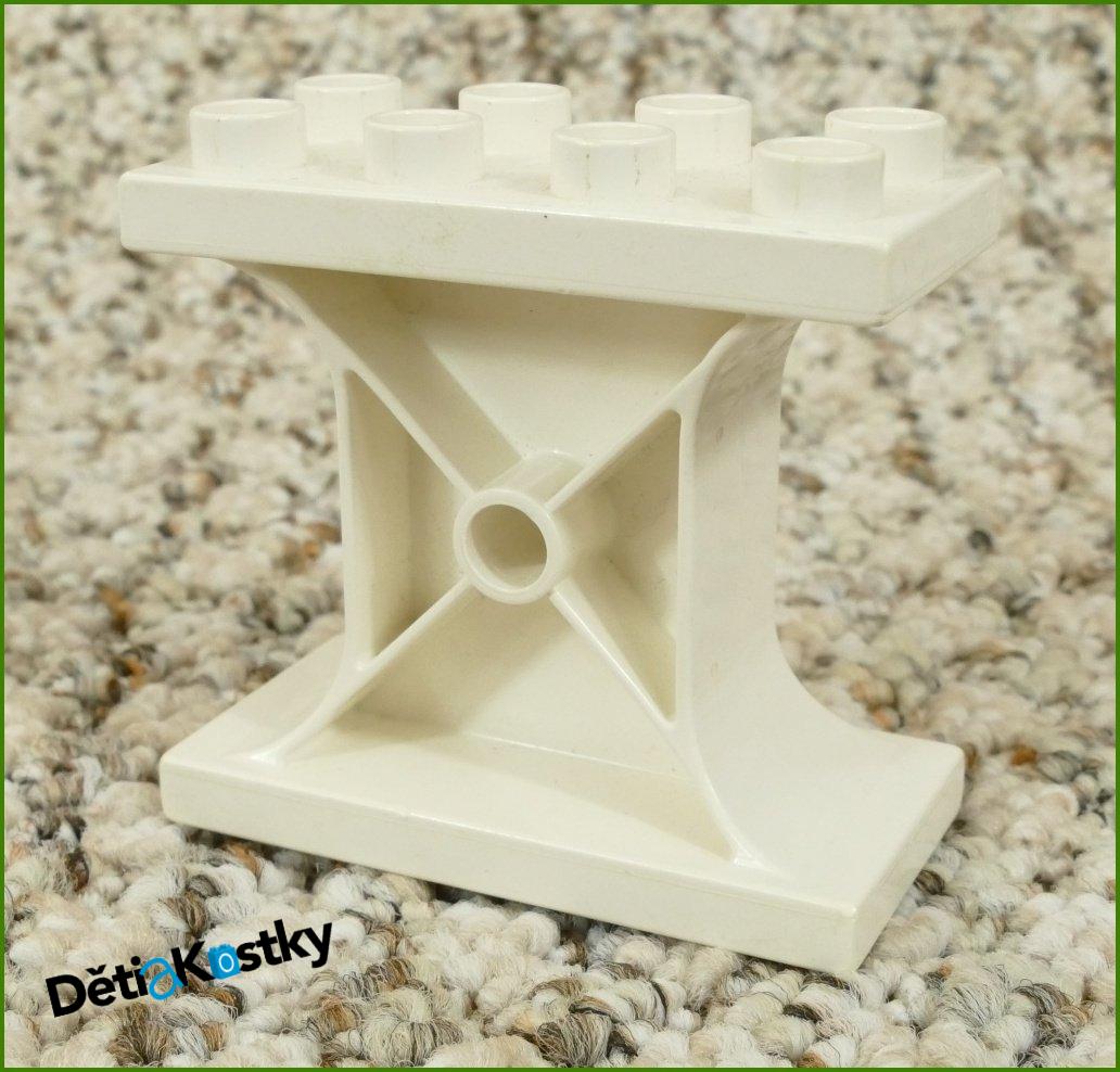 Lego® Duplo® Podstavec / Nosník Bílý
